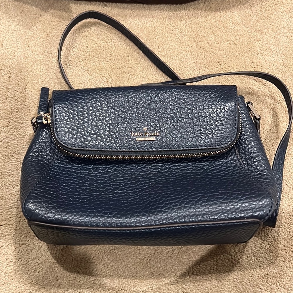 Kate Spade | navy crossbody bag